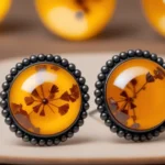 🌞 Selección de aretes con ámbar de alta calidad 🌞