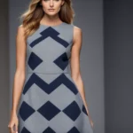 🎨 Secretos para elegir un vestido con estampado geométrico de moda