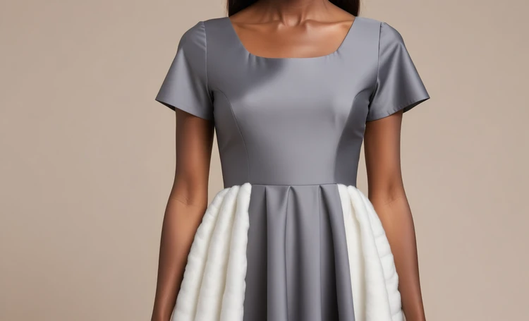 Kleid aus Eisen und Baumwolle